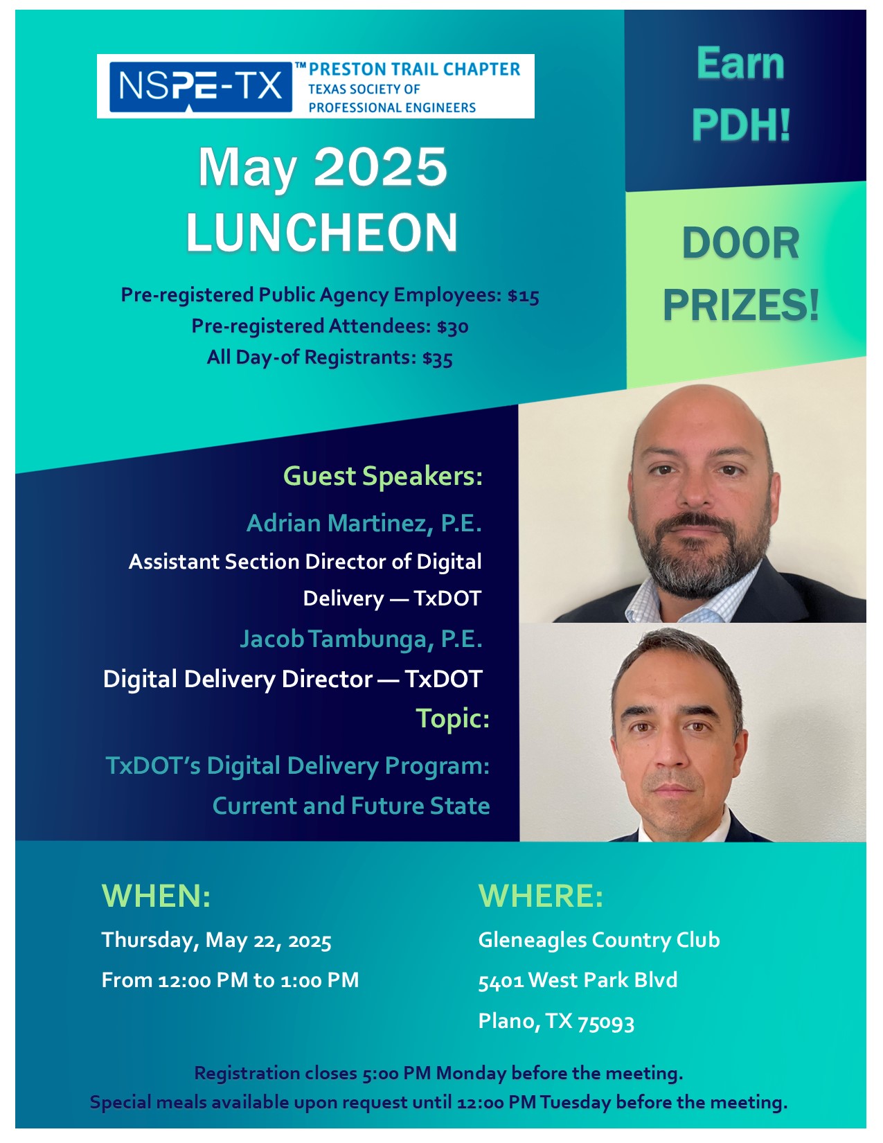 May 2025 Newsletter Preston